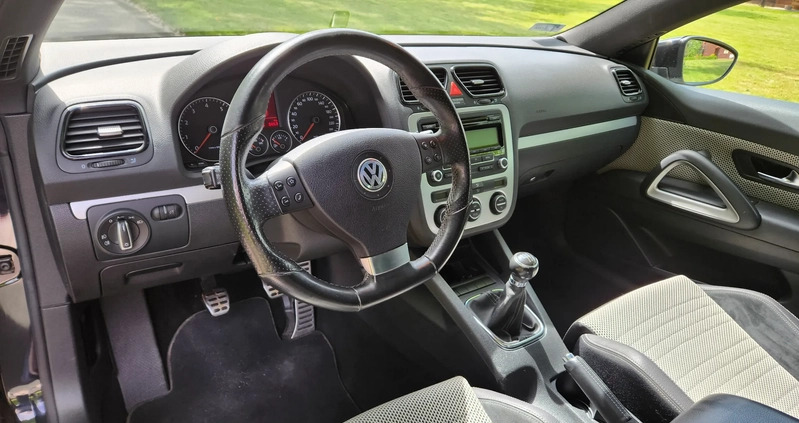 Volkswagen Scirocco cena 27700 przebieg: 157000, rok produkcji 2009 z Barczewo małe 326